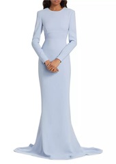 Stella McCartney Silk-Blend Cut-Out Gown