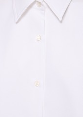 Stella McCartney Silk Chiffon Tuxedo Shirt