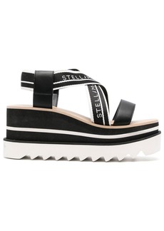 Stella McCartney Sneak-Elyse 80mm platform sandals