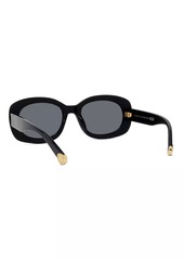 Stella McCartney Square Shiny 52MM Sunglasses