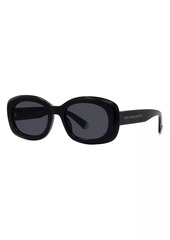 Stella McCartney Square Shiny 52MM Sunglasses