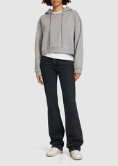 Stella McCartney Stella 2001 Print Jersey Crop Hoodie