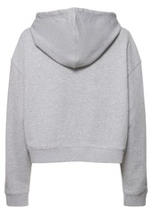 Stella McCartney Stella 2001 Print Jersey Crop Hoodie