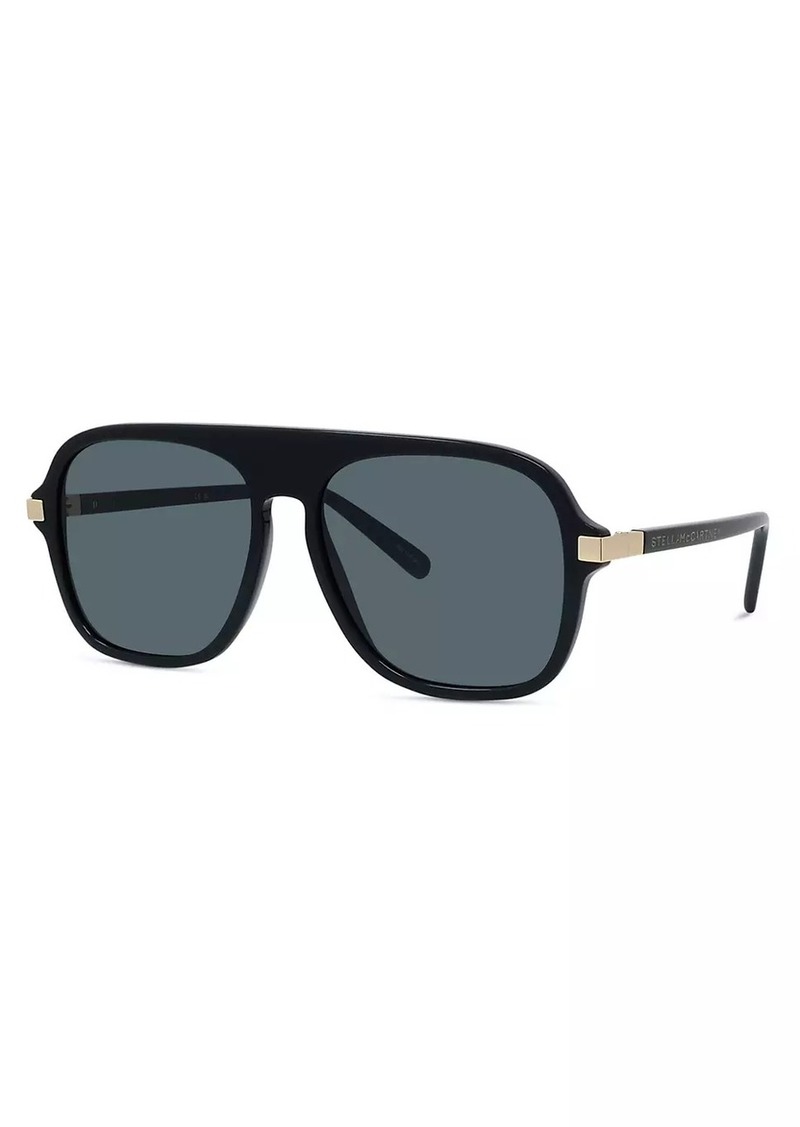 Stella McCartney Stella 57MM Pilot Sunglasses