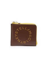 Stella McCartney Stella Logo zip-around cardholder