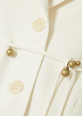 Stella McCartney Lingerie - Embellished twill blazer - White - IT 40