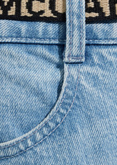 Stella McCartney Lingerie - Belted mid-rise flared jeans - Blue - 24