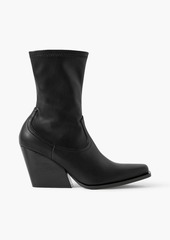 Stella McCartney Lingerie - Cowboy faux leather ankle boots - Black - EU 36