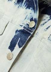 Stella McCartney Lingerie - Cropped tie-dyed denim jacket - Blue - IT 46