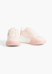 Stella McCartney Lingerie - Disney Loop printed shell and faux suede sneakers - Pink - EU 35