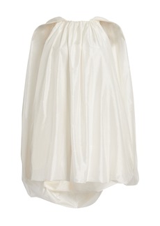 Stella McCartney - Draped Bubble Mini Dress - White - IT 40 - Moda Operandi