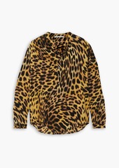 Stella McCartney Lingerie - Leopard-print silk crepe de chine shirt - Animal print - IT 34