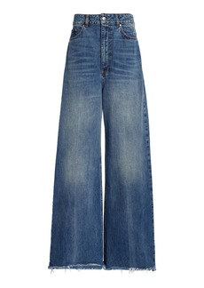 Stella McCartney - Mid Blue Vintage Wide-Leg Jeans - Medium Wash - 28 - Moda Operandi