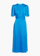 Stella McCartney Lingerie - Satin midi dress - Blue - IT 36