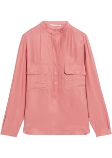 Stella McCartney Lingerie - Silk-charmeuse blouse - Pink - IT 40