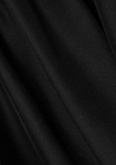 Stella McCartney Lingerie - Smocked silk-satin top - Black - IT 36