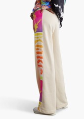 Stella McCartney Lingerie - The Beatles Get Back printed French cotton-terry track pants - White - XXS