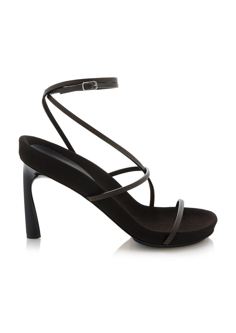 Stella McCartney - Vegan Leather Sandals - Brown - IT 37 - Moda Operandi