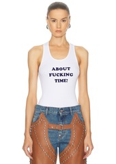 Stella McCartney About F* Time Tank Top