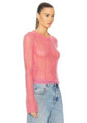 Stella McCartney Airy Lace Knit Sweater