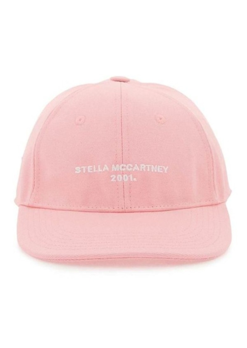 Stella mccartney baseball cap with embroidery