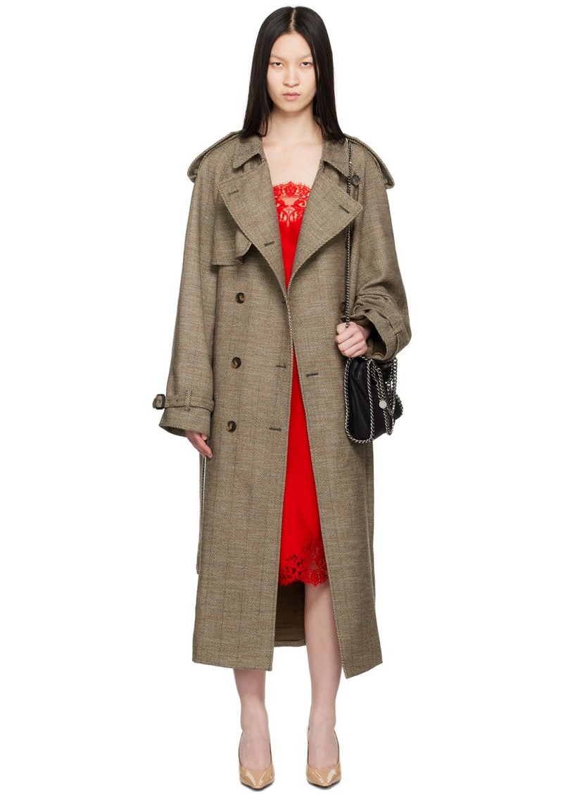 Stella McCartney Beige Belted Trench Coat