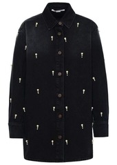 STELLA MCCARTNEY BLACK DENIM SHIRT