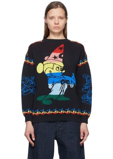 Stella McCartney Black Fantasia Rainbow Mickey Sweater