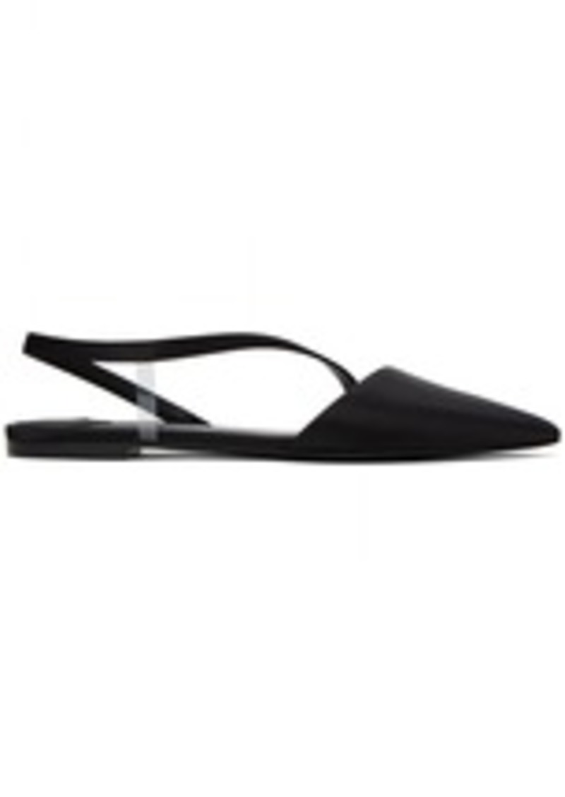 Stella McCartney Black Iconic D'Orsay Slippers