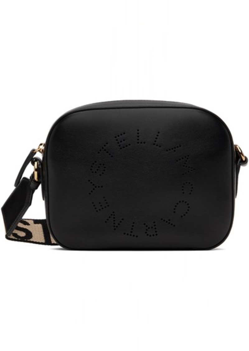 Stella McCartney Black Logo Camera Bag