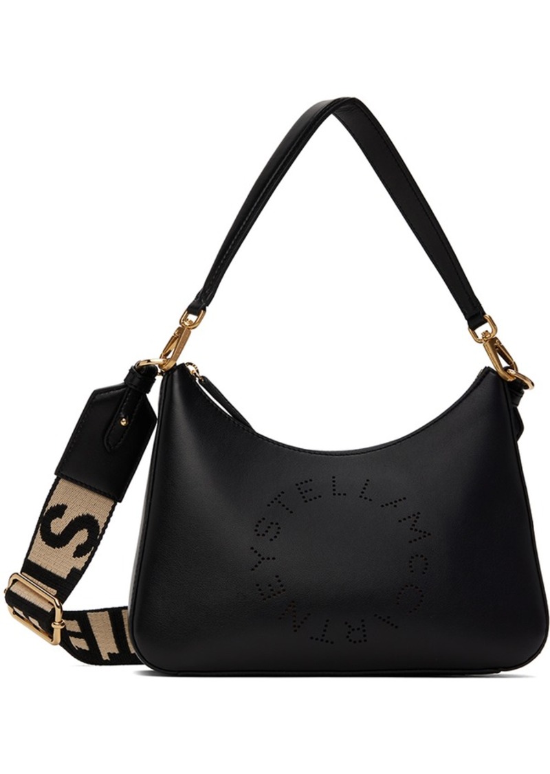 Stella McCartney Black Logo Crossbody Shoulder Bag