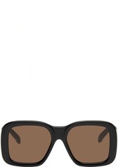 Stella McCartney Black Oversized Square Sunglasses