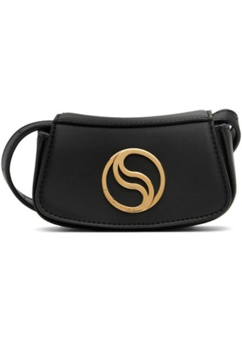 Stella McCartney Black Small S-Wave Bag