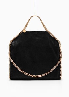 Stella McCartney Black/gold Falabella Fold Over bag