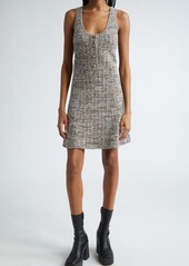 Stella McCartney Button Front Wool Blend Sweater Dress