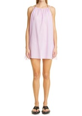 Stella McCartney Chain Detail Cover-Up Halter Dress in Orchid at Nordstrom