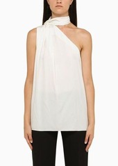 Stella McCartney Cream asymmetric top