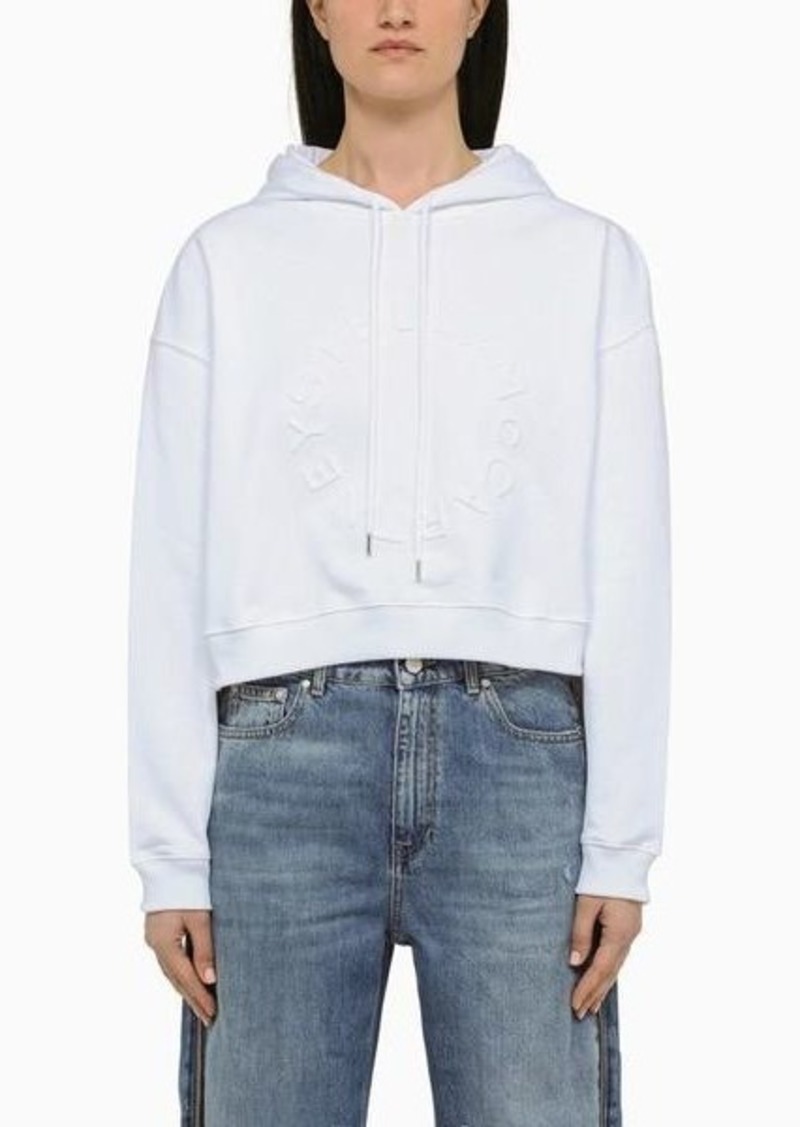 Stella McCartney Cropped hoodie with logo