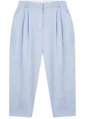 STELLA MCCARTNEY CROPPED TROUSERS WITH PLEATS