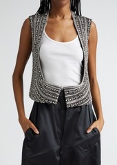 Stella McCartney Crystal Embellished Vest