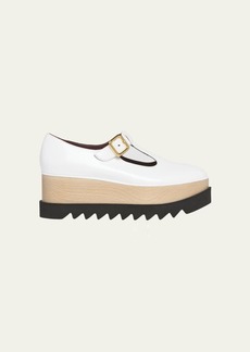 Stella McCartney Elyse Vegan Mary Jane Platform Loafers