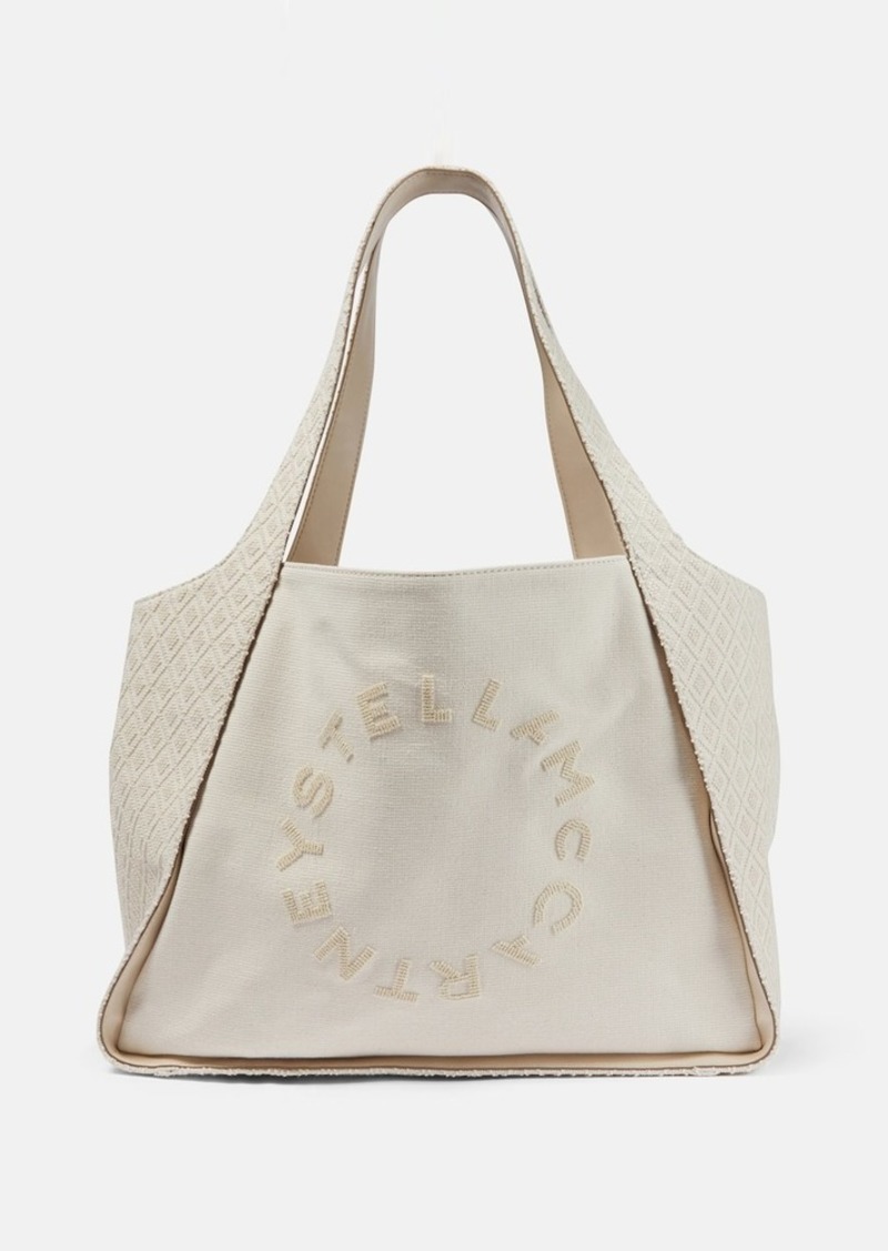Stella McCartney Embroidered tote bag