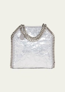 Stella McCartney Falabella Mini Alter Crackled Metallic Tote Bag