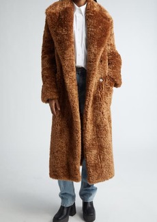 Stella McCartney Faux Fur Teddy Coat