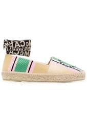 STELLA MCCARTNEY Gaia raffia espadrilles