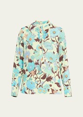 Stella McCartney Garden Print Button-Front Shirt