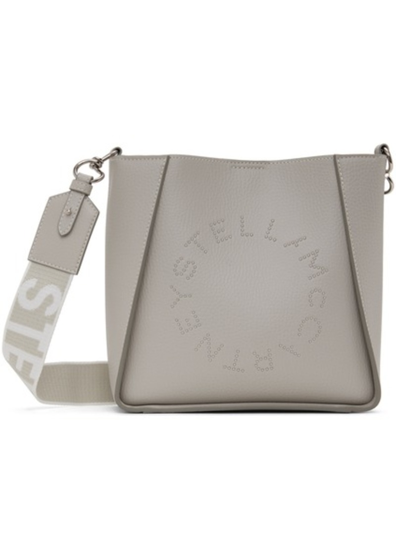 Stella McCartney Gray Logo Crossbody Bag