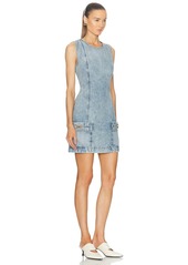 Stella McCartney Hardware Detailed Denim Dress