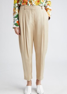 Stella McCartney Iconic Pleated Crop Pants