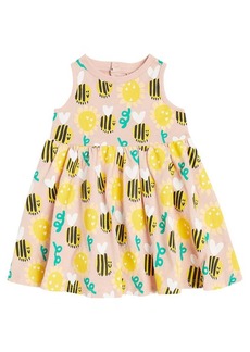Stella McCartney Kids Baby Bees and Sunflowers cotton dress